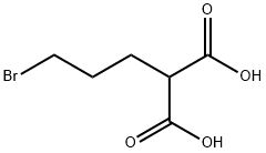 Propanedioic acid, 2-(3-bromopropyl)- 구조식 이미지