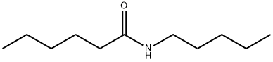 Hexanamide, N-pentyl- Structure