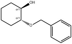 rac-(1R,2R)-2-(benzyloxy)cyclohexan-1-ol, trans 구조식 이미지