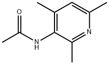 Acetamide, N-(2,4,6-trimethyl-3-pyridinyl)- 구조식 이미지