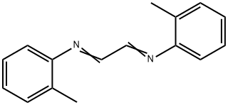 Benzenamine, N,N'-1,2-ethanediylidenebis[2-methyl- 구조식 이미지