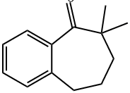 5H-Benzocyclohepten-5-one, 6,7,8,9-tetrahydro-6,6-dimethyl- Structure