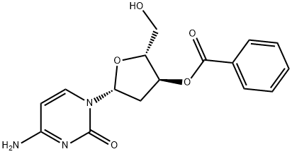 Cytidine, 2'-deoxy-, 3'-benzoate Structure