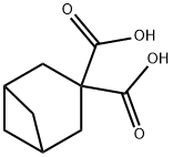 Bicyclo[3.1.1]heptane-3,3-dicarboxylic acid Structure