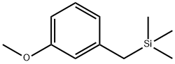 Benzene, 1-methoxy-3-[(trimethylsilyl)methyl]- Structure