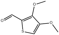 3,4-dimethoxythiophene-2-carbaldehyde Structure