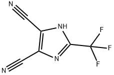 1H-Imidazole-4,5-dicarbonitrile, 2-(trifluoromethyl)- Structure