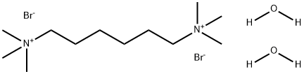 Hexamethonium bromide dihydrate Structure