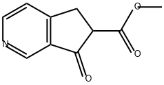 5H-Cyclopenta[c]pyridine-6-carboxylic acid, 6,7-dihydro-7-oxo-, methyl ester Structure