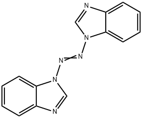 1H-Benzimidazole, 1,1'-azobis- (9CI) 구조식 이미지