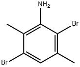 Benzenamine, 2,5-dibromo-3,6-dimethyl- 구조식 이미지