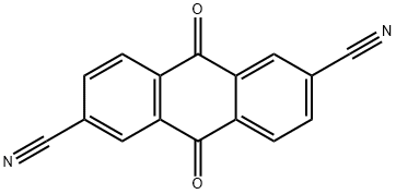 2,6-Anthracenedicarbonitrile, 9,10-dihydro-9,10-dioxo- Structure