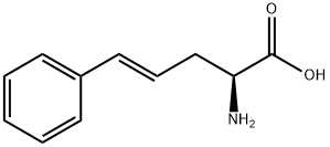 4-Pentenoic acid, 2-amino-5-phenyl-, (2S,4E)- Structure