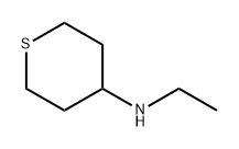 2H-Thiopyran-4-amine, N-ethyltetrahydro- Structure