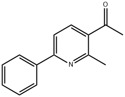 JR-6742, 1-(2-Methyl-6-phenylpyridin-3-yl)ethanone, 97% 구조식 이미지