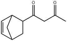 1,3-Butanedione, 1-bicyclo[2.2.1]hept-5-en-2-yl- Structure