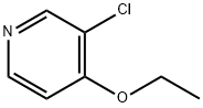 Pyridine, 3-chloro-4-ethoxy- Structure