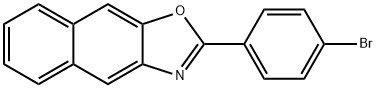 Naphth[2,3-d]oxazole, 2-(4-bromophenyl)- Structure