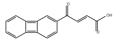 2-Butenoic acid, 4-(2-biphenylenyl)-4-oxo-, (E)- (9CI) 구조식 이미지