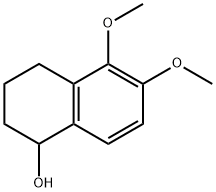 1-Naphthalenol, 1,2,3,4-tetrahydro-5,6-dimethoxy- Structure