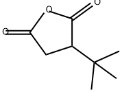 2,5-Furandione, 3-(1,1-dimethylethyl)dihydro- Structure