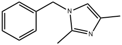1H-Imidazole, 2,4-dimethyl-1-(phenylmethyl)- 구조식 이미지