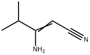 2-Pentenenitrile, 3-amino-4-methyl- Structure