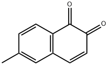 1,2-Naphthalenedione, 6-methyl- Structure