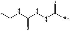 1,2-Hydrazinedicarbothioamide, N1-ethyl- Structure