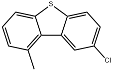 Dibenzothiophene, 8-chloro-1-methyl- Structure