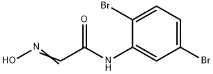 Acetamide, N-(2,5-dibromophenyl)-2-(hydroxyimino)- Structure