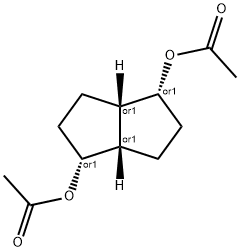 1,4-Pentalenediol, octahydro-, 1,4-diacetate, (1R,3aS,4R,6aS)-rel- Structure
