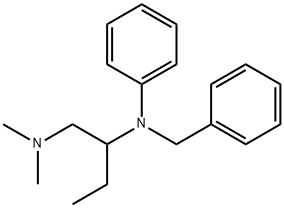 N-Benzyl-β-(dimethylamino)-α-ethylbenzeneethanamine Structure