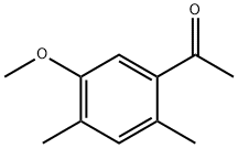 Ethanone, 1-(5-methoxy-2,4-dimethylphenyl)- 구조식 이미지