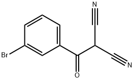 Propanedinitrile, 2-(3-bromobenzoyl)- Structure