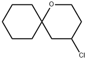 4-Chloro-1-oxaspiro[5.5]undecane Structure