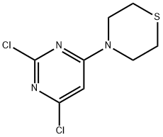 4-(2,6-Dichloro-4-pyrimidinyl)thiomorpholine Structure