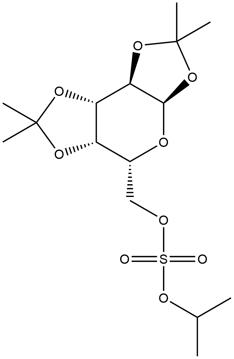 Topiramate Impurity 13 Structure