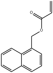 2-Propenoic acid, 1-naphthalenylmethyl ester Structure