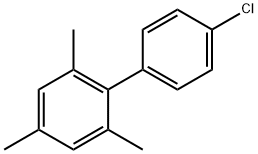 1,1'-Biphenyl, 4'-chloro-2,4,6-trimethyl- 구조식 이미지