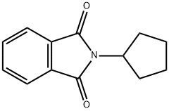 2-Cyclopentylisoindoline-1,3-dione Structure