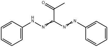 1-(Phenyldiazenyl)-1-(phenylhydrazono)acetone 구조식 이미지