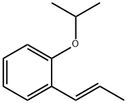 Benzene, 1-(1-methylethoxy)-2-(1E)-1-propen-1-yl- Structure