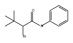 Butanamide, 2-bromo-3,3-dimethyl-N-phenyl- Structure