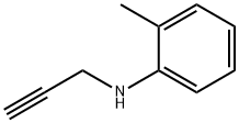 2-Methyl-N-(prop-2-yn-1-yl)aniline Structure