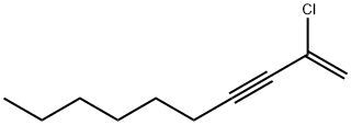 1-Decen-3-yne, 2-chloro- Structure