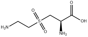 L-Cysteine, S-(2-aminoethyl)-, S,S-dioxide Structure