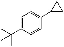 1-(tert-Butyl)-4-cyclopropylbenzene 구조식 이미지