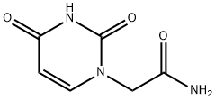 1(2H)-Pyrimidineacetamide, 3,4-dihydro-2,4-dioxo- Structure