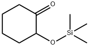 Cyclohexanone, 2-[(trimethylsilyl)oxy]- 구조식 이미지